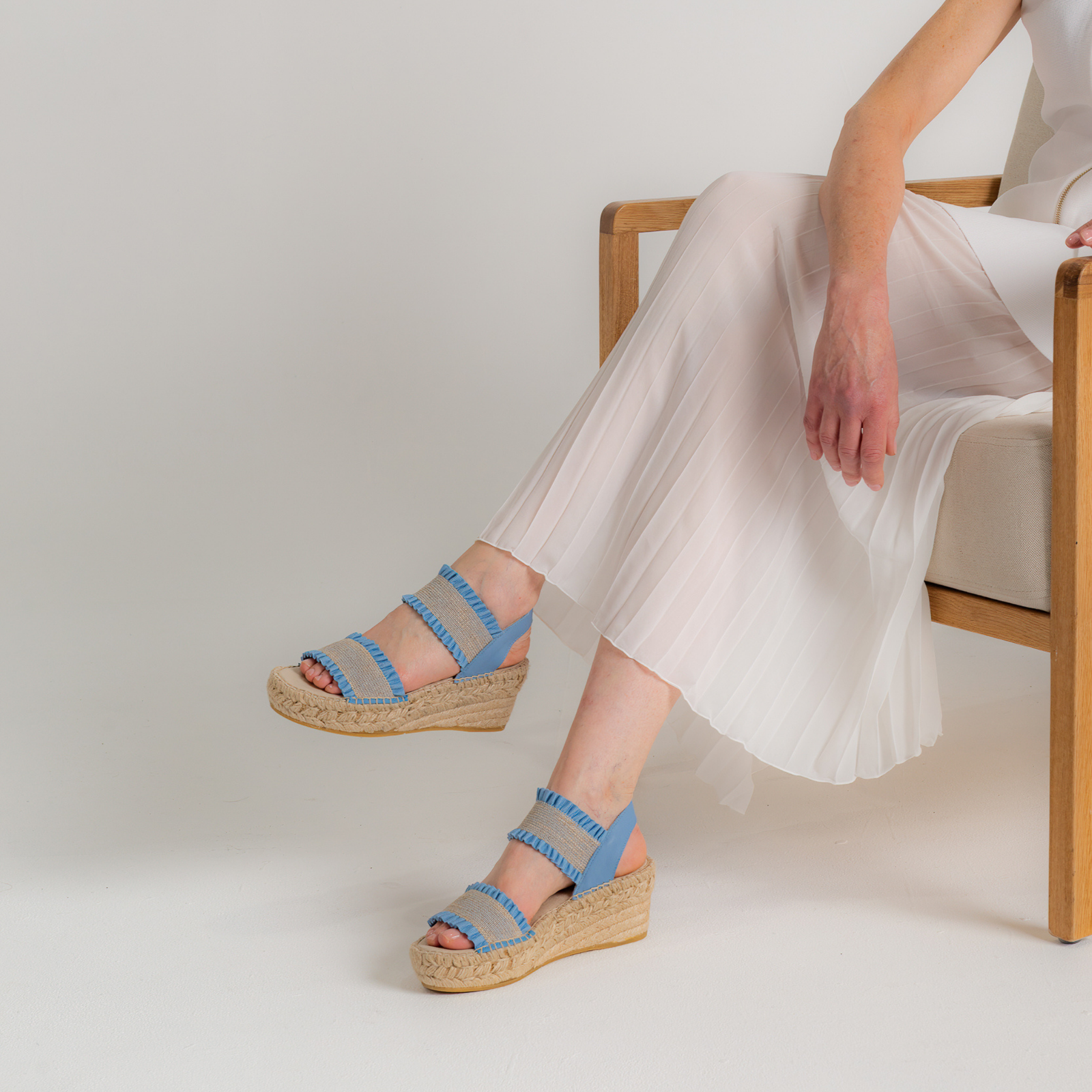 2245 A Celeste Espadrille Wedges