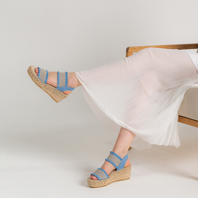 2245 A Celeste Espadrille Wedges