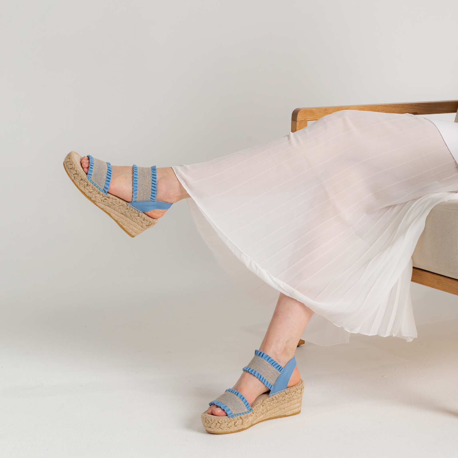 2245 A Celeste Espadrille Wedges