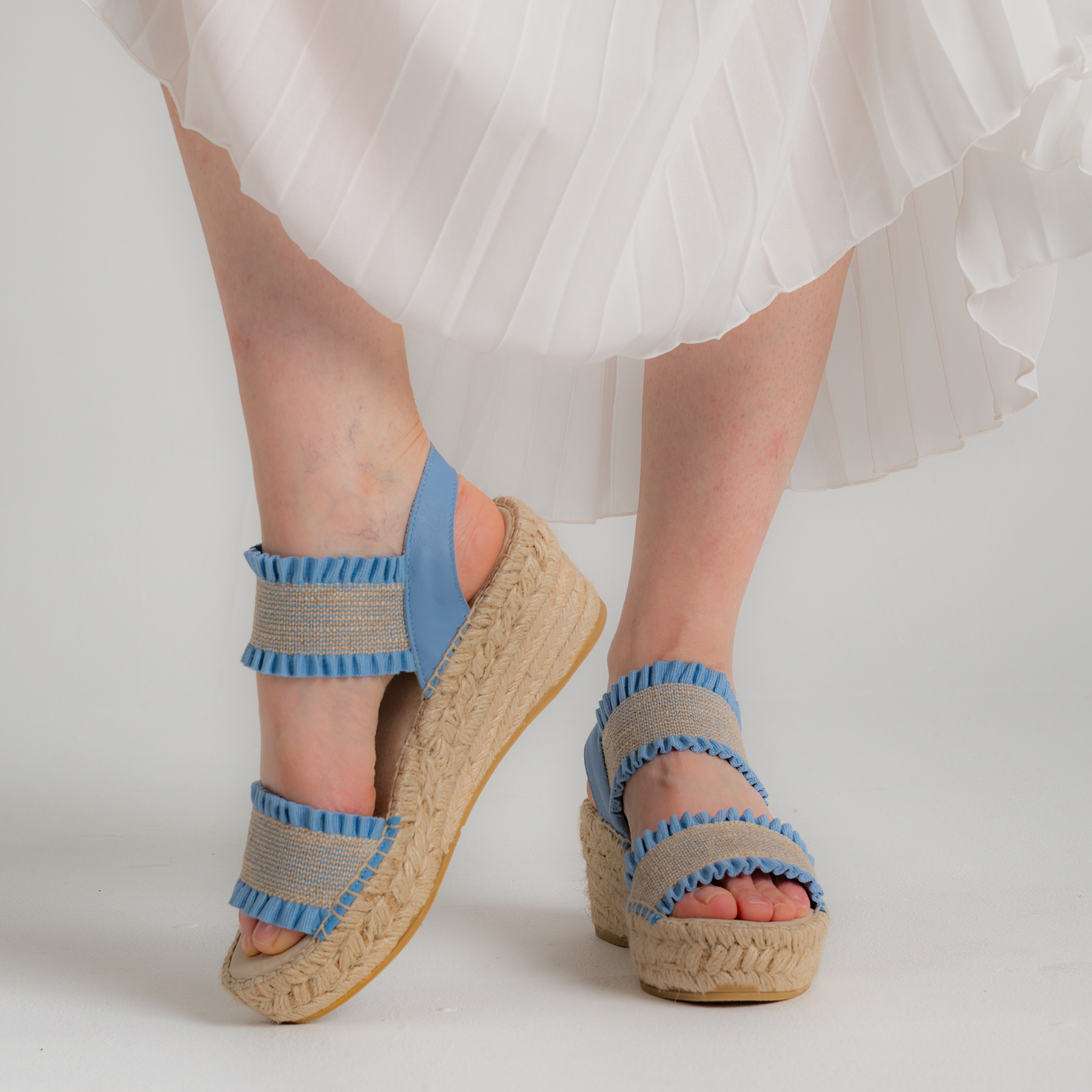 2245 A Celeste Espadrille Wedges