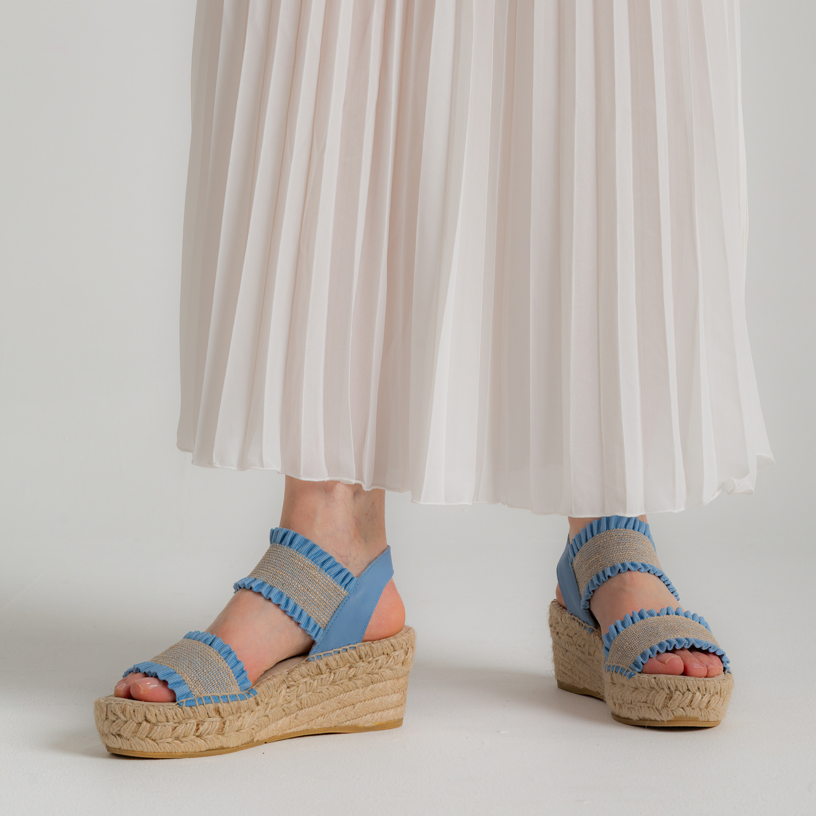 2245 A Celeste Espadrille Wedges