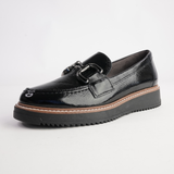 10760 Black Patent Leather Loafers