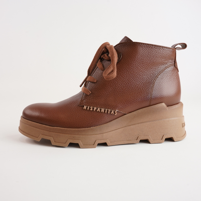 Hi243715 Cuero Leather Ankle Boots