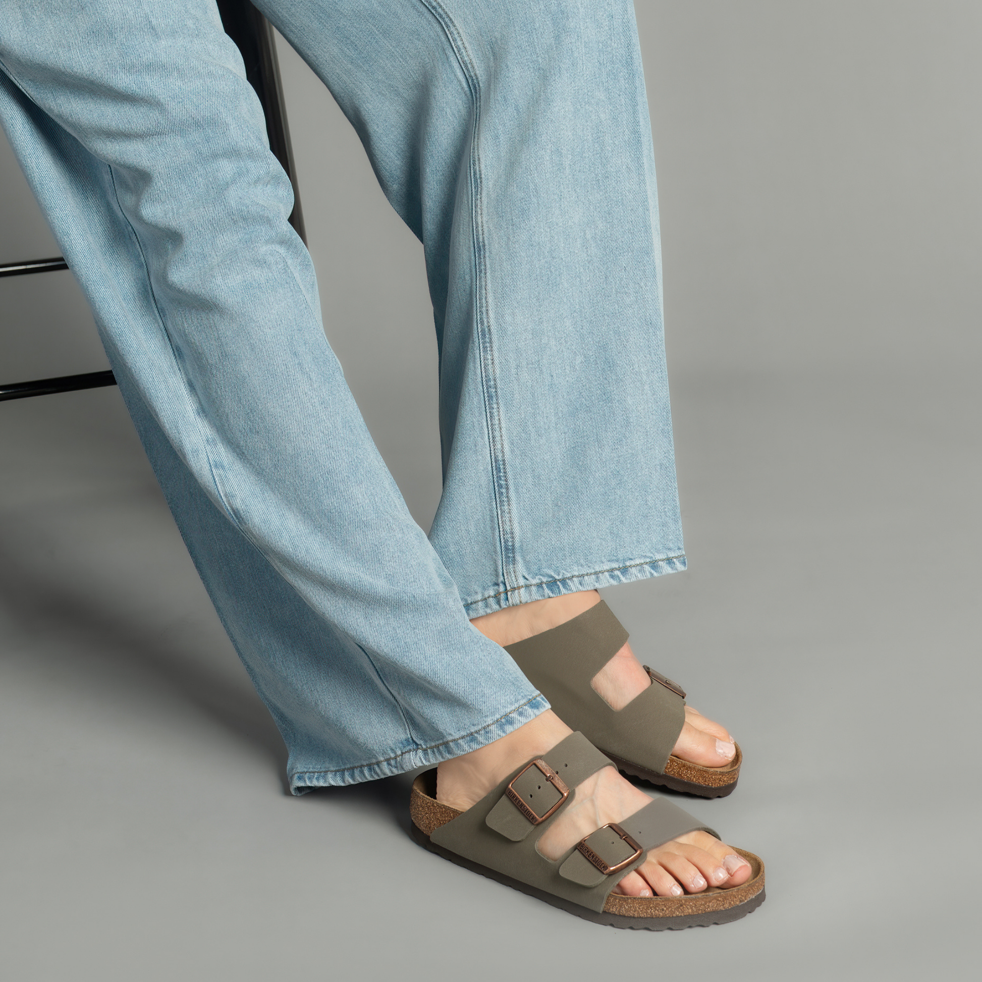 Arizona BirkiBuc Stone Sandals