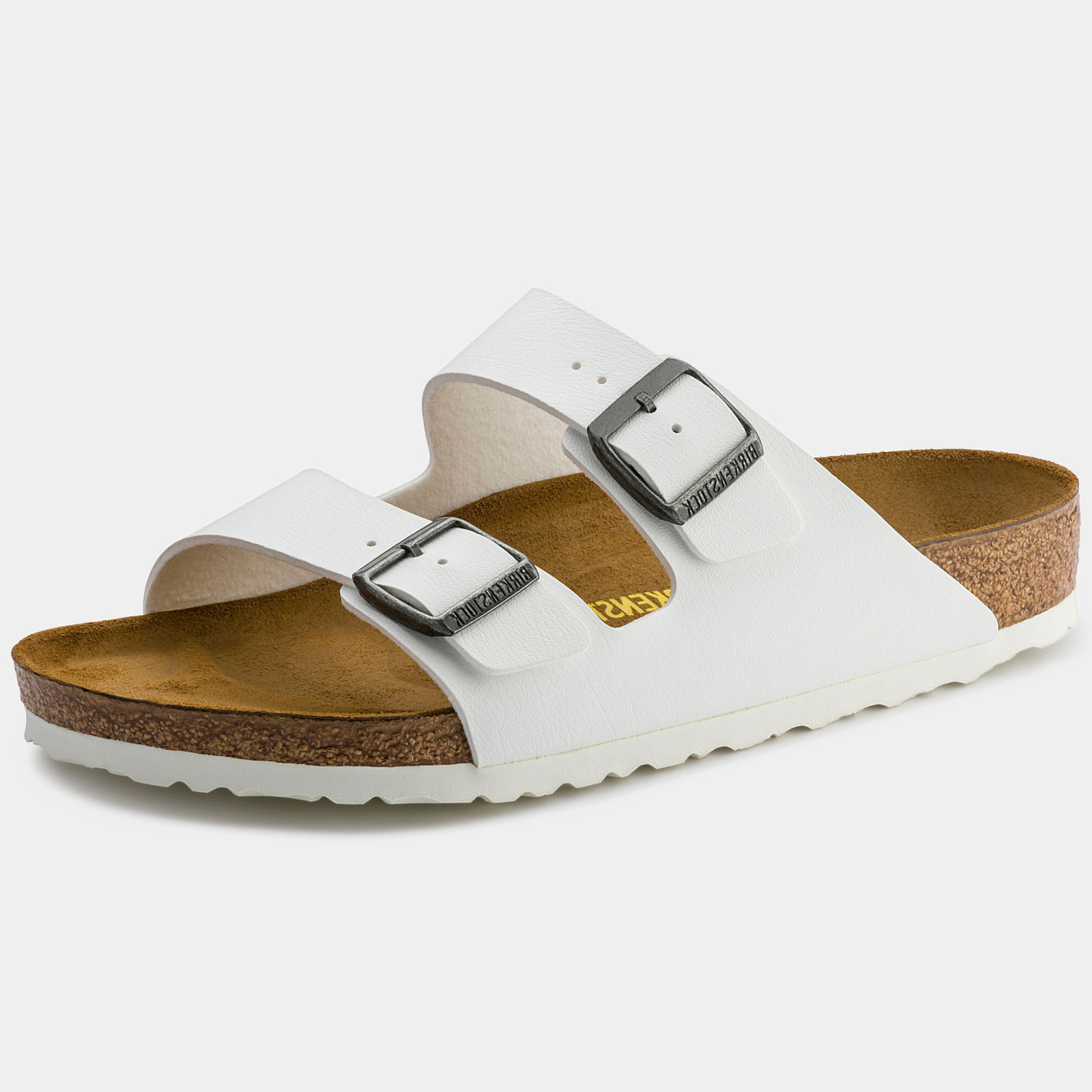 Arizona Birko-flor White Sandals