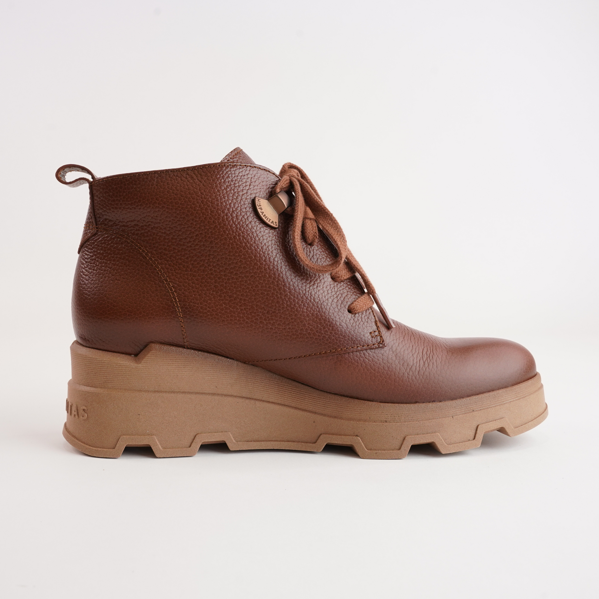 HI243715 Cuero Leather Ankle Boots