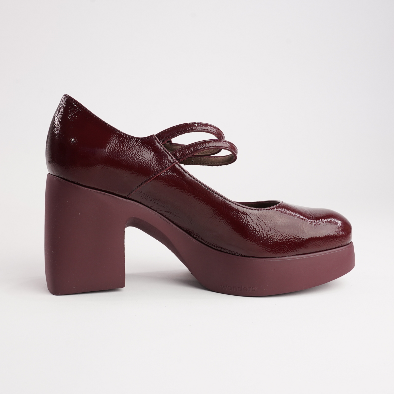 Indira Vino Leather Heels