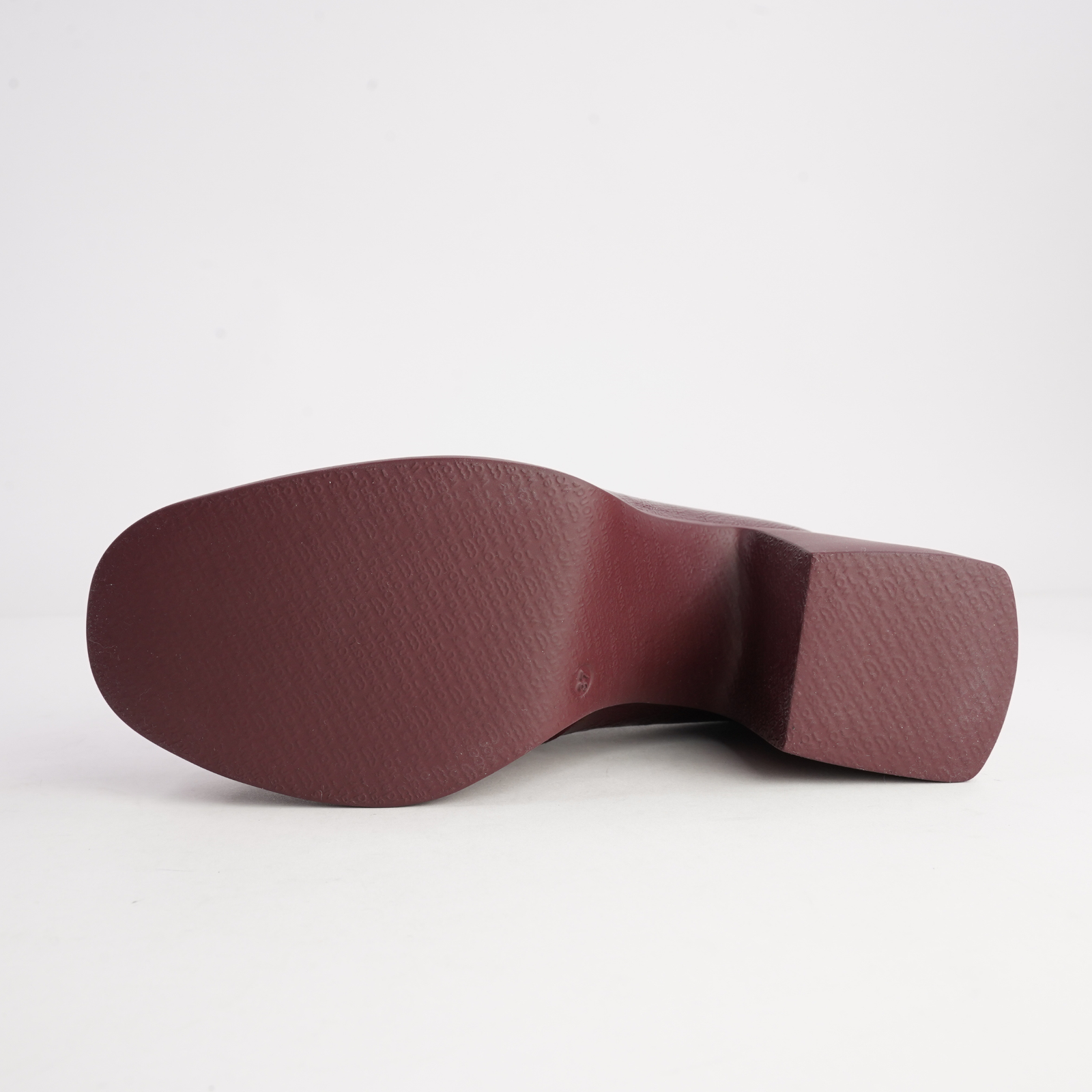Zylo Vino Patent Heeled Loafers