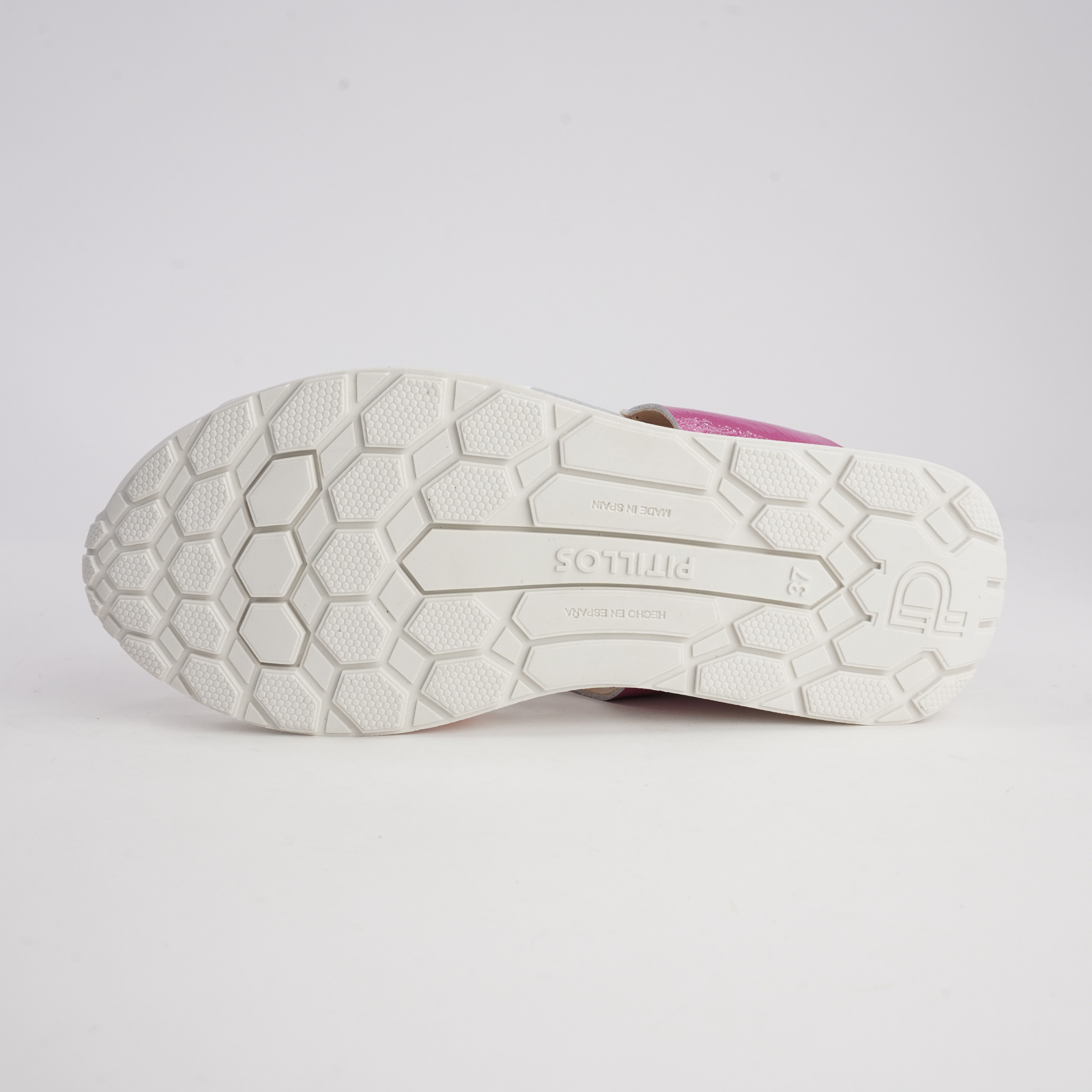 10554 Naranja Leather Sandals