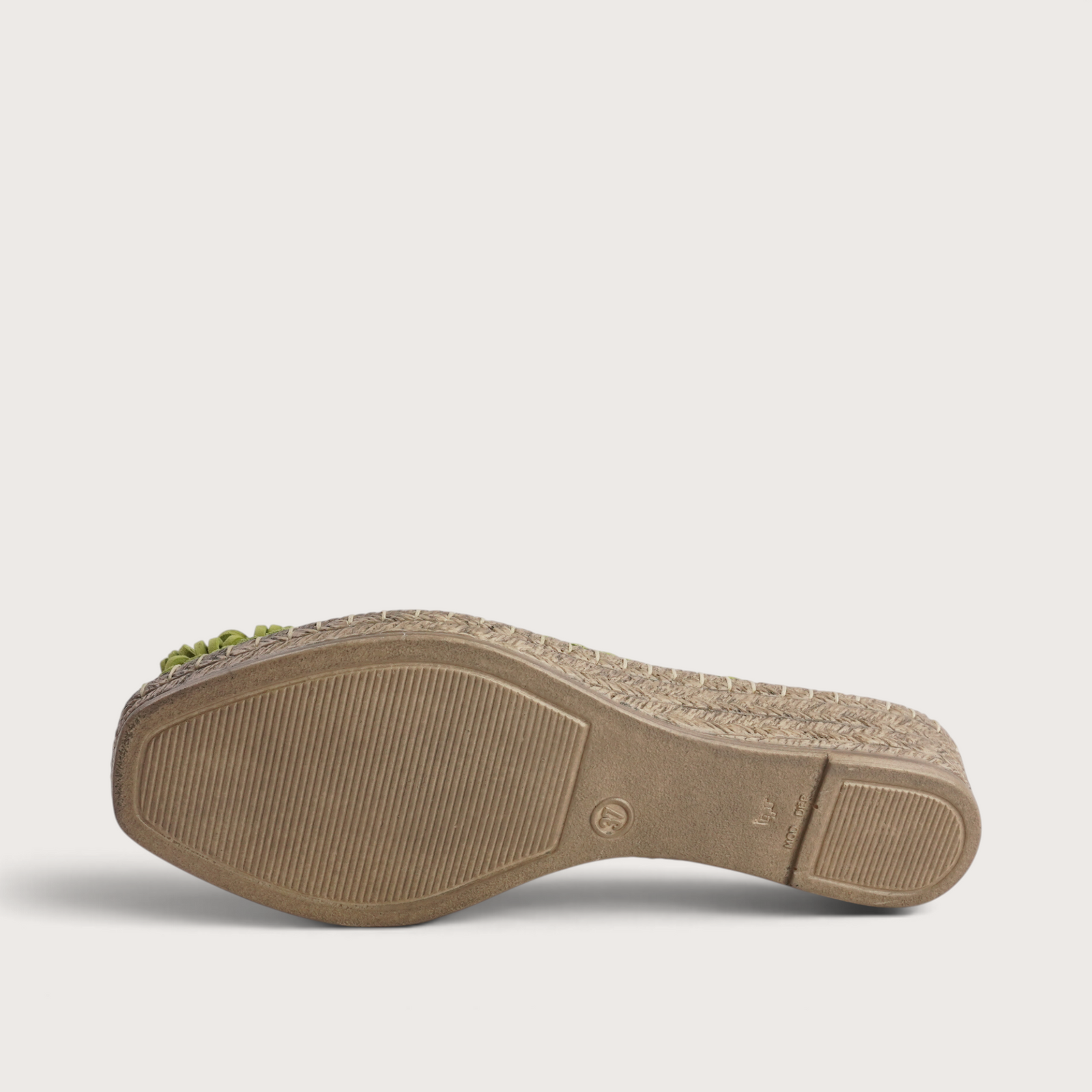 Erica Melon Suede Espadrille Wedges