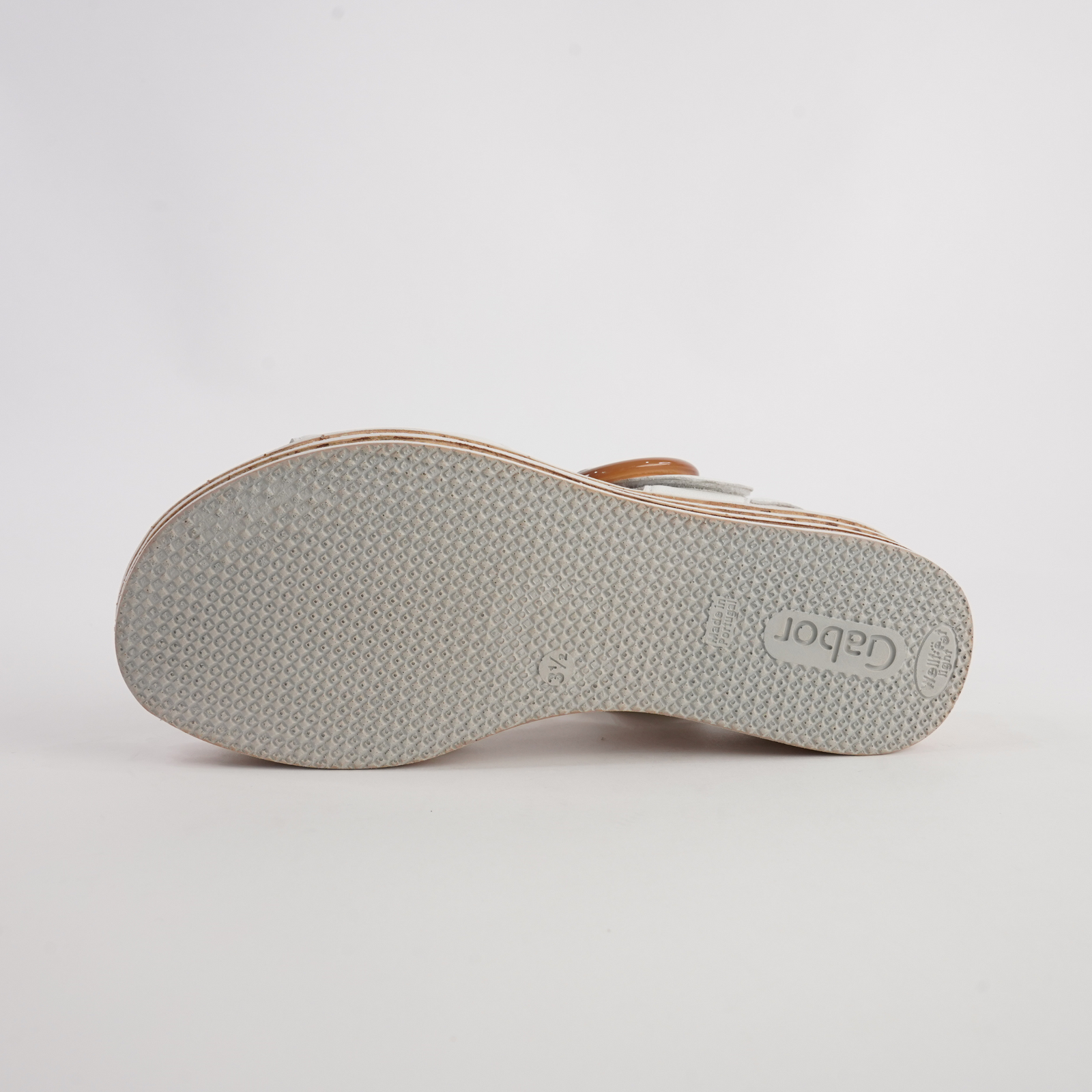 Margo White Leather Sandals