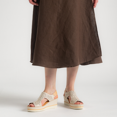 W3z-1775c1 Nata Leather Sandals