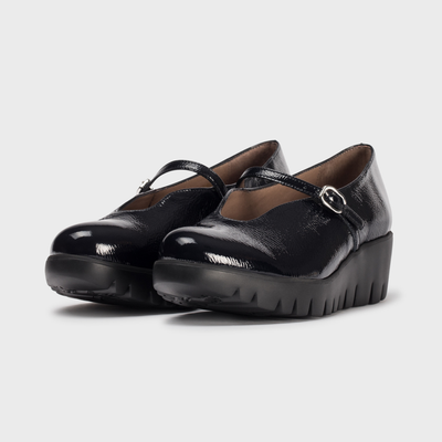 Novi Negro Patent Loafers