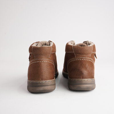 Steffi 53 Cognac Leather Ankle Boots