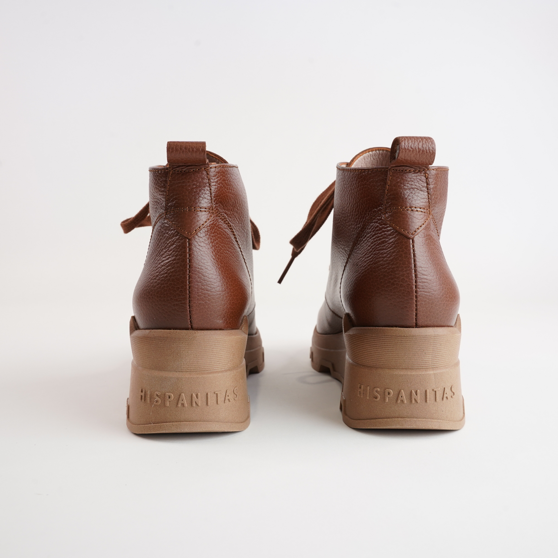 HI243715 Cuero Leather Ankle Boots