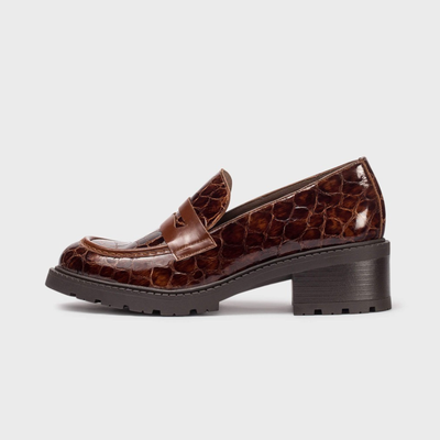 Tero Testa Croc Patent Loafers