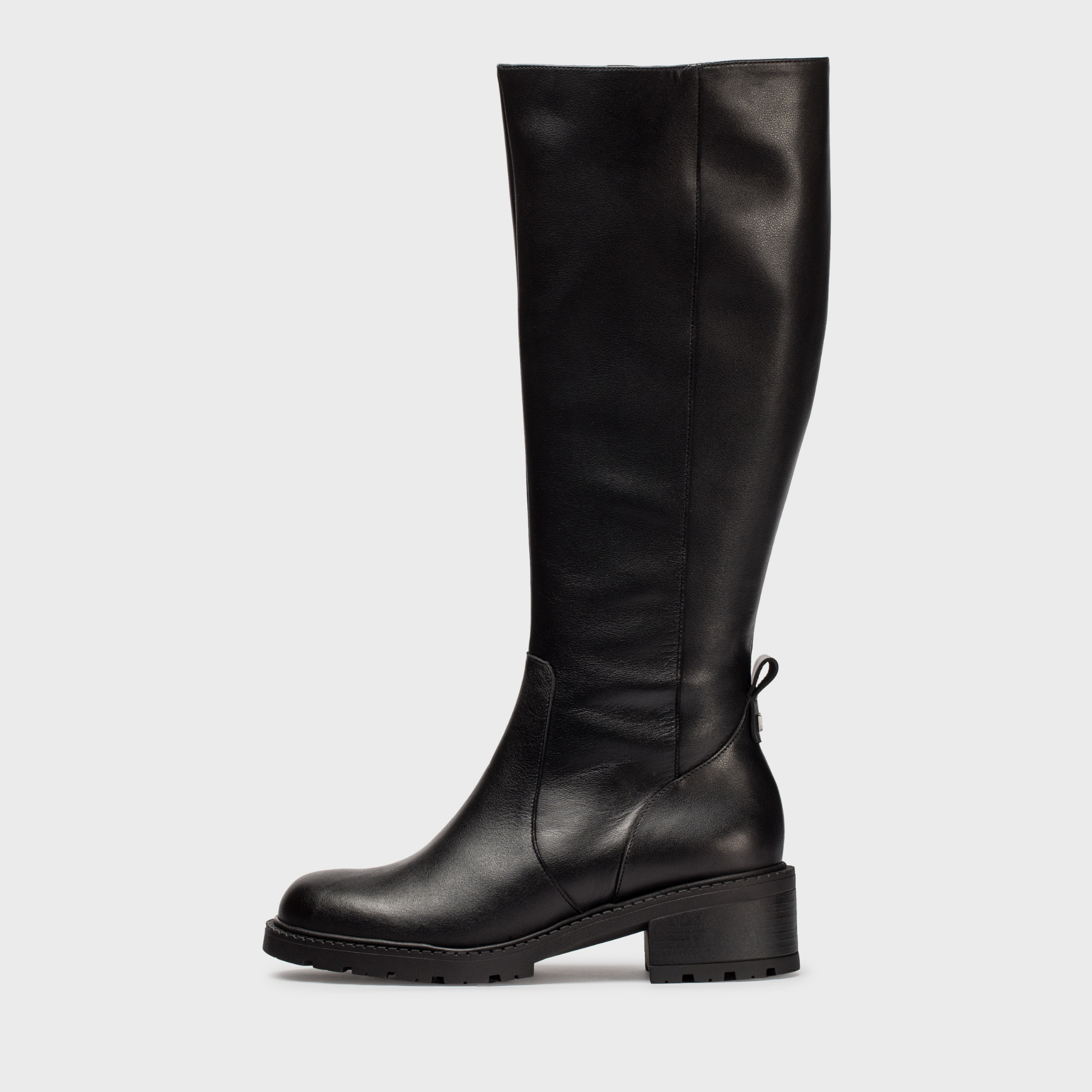 Solari Negro Knee High Boots