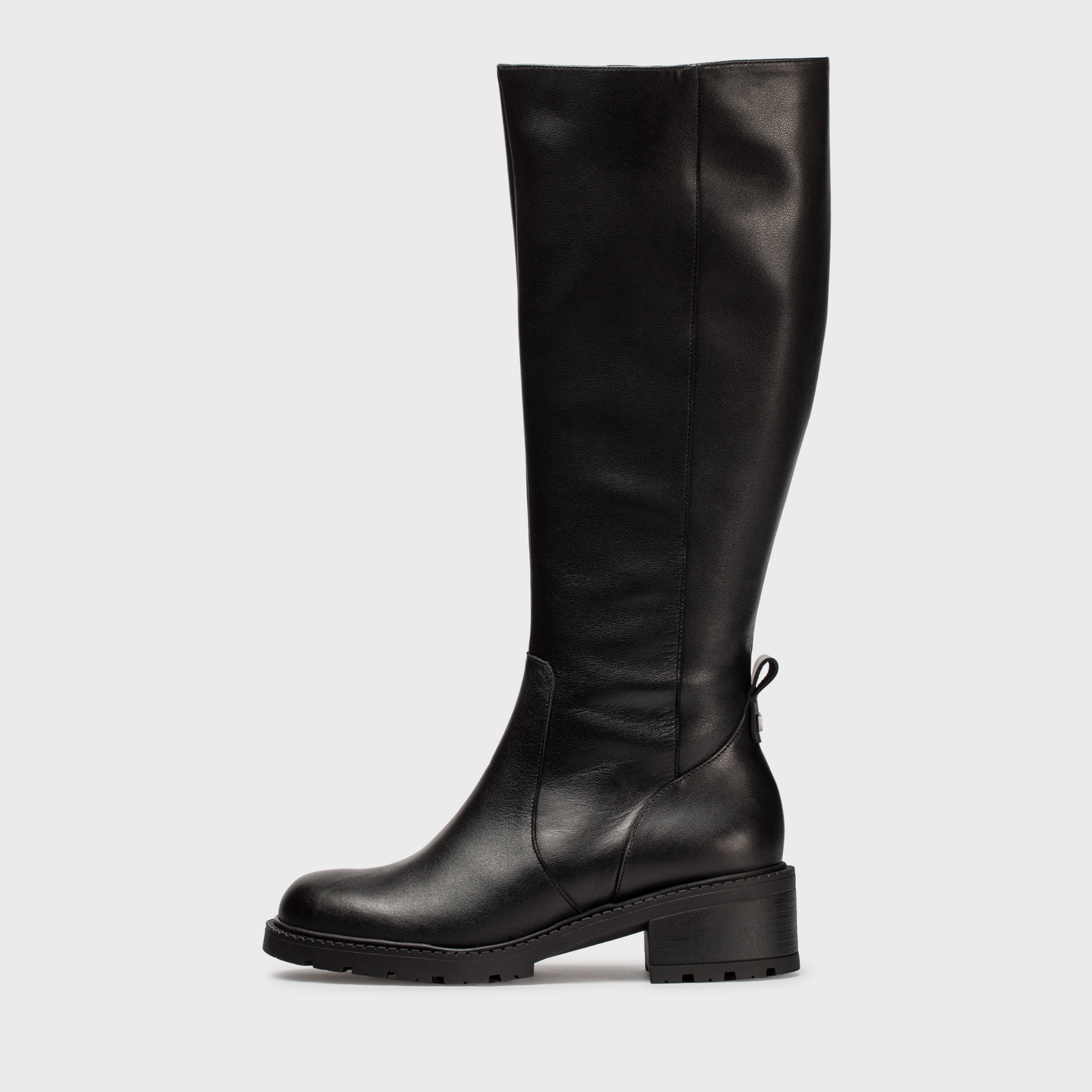 Solari Negro Knee High Boots