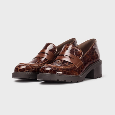 Tero Testa Croc Patent Loafers