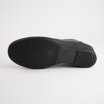 Cp461-18 Navy Patent Leather Flats