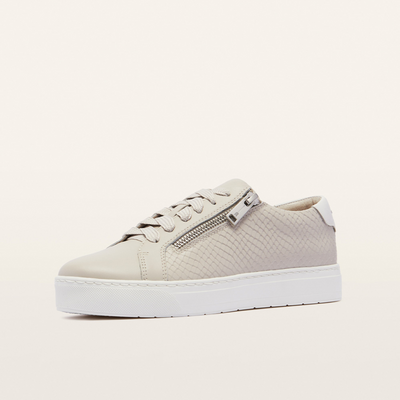 Billie Ii Bone Leather Sneakers
