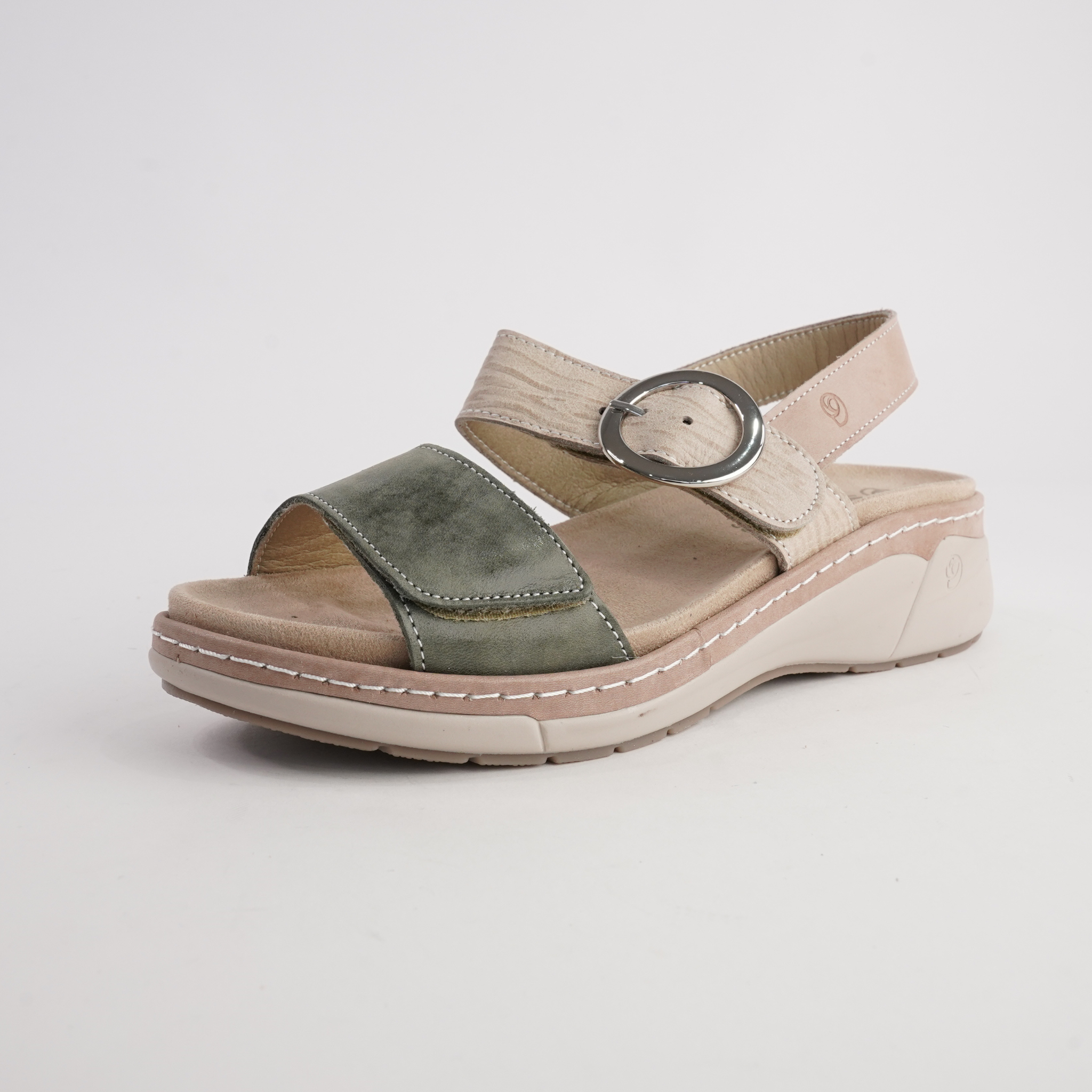 Dixie Sandy Multi Leather Sandals