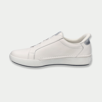 Claire 33 Weiss Leather Sneakers