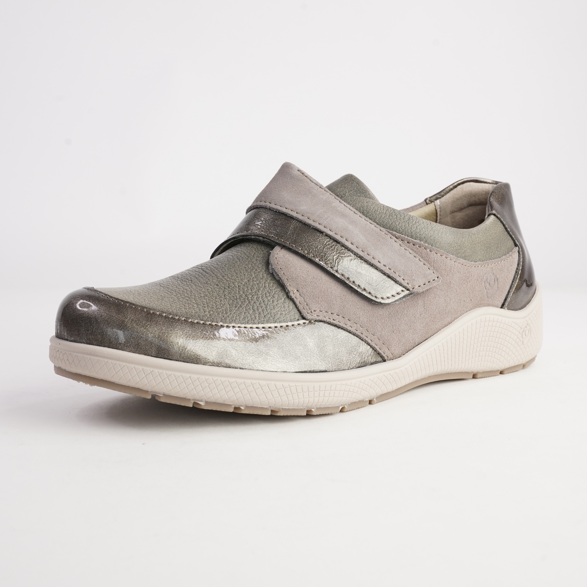 Poem Barrel Leather Flats