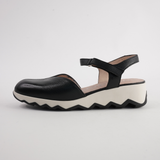 Cobi Black Leather Flats