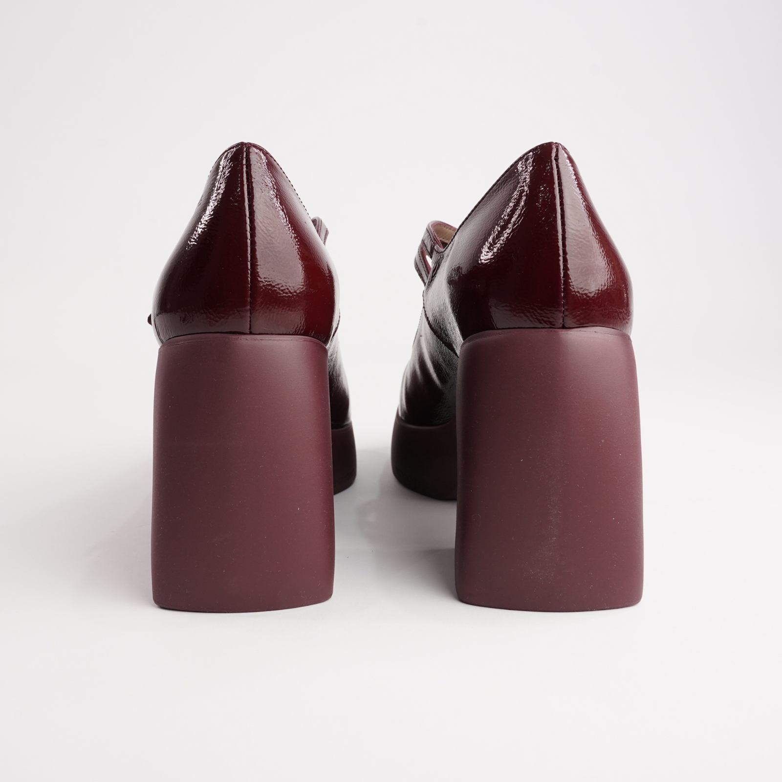 Indira Vino Leather Heels