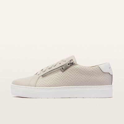 Billie Ii Bone Leather Sneakers