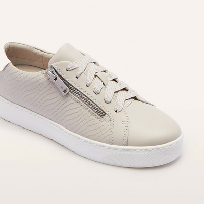 Billie Ii Bone Leather Sneakers