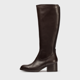 Zyra Testa Leather Knee High Boots