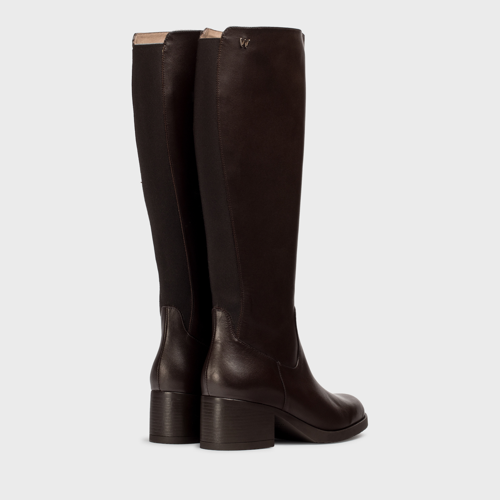 Zyra Testa Leather Knee High Boots