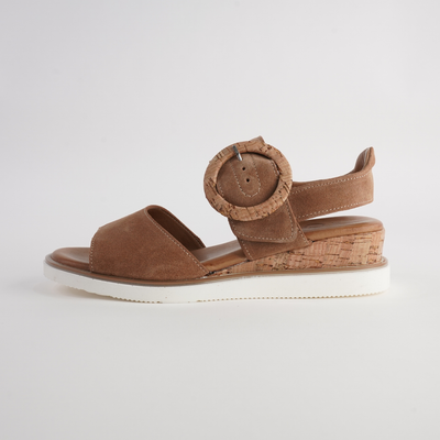 Aspen Tan Leather Sandals
