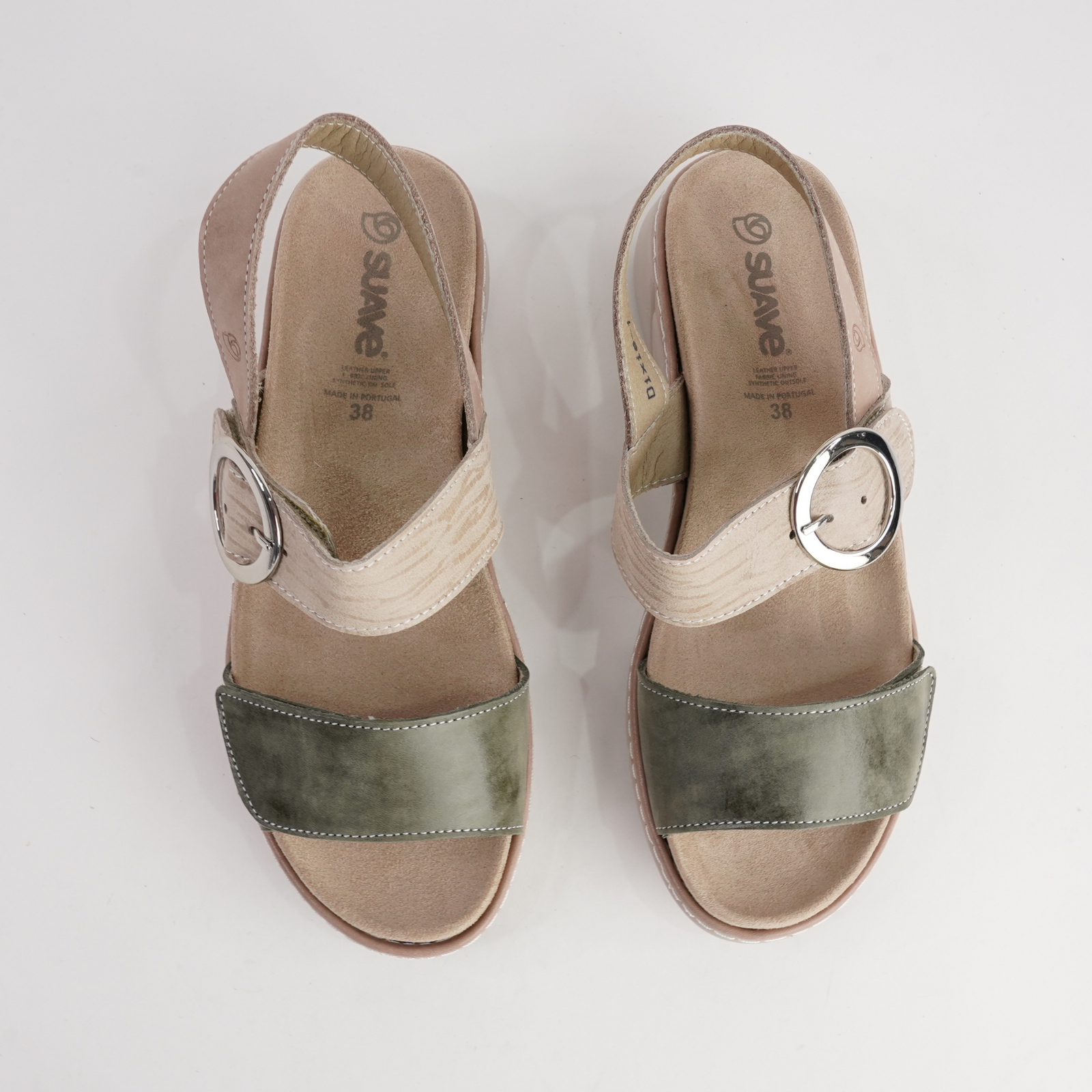 Dixie Sandy Multi Leather Sandals