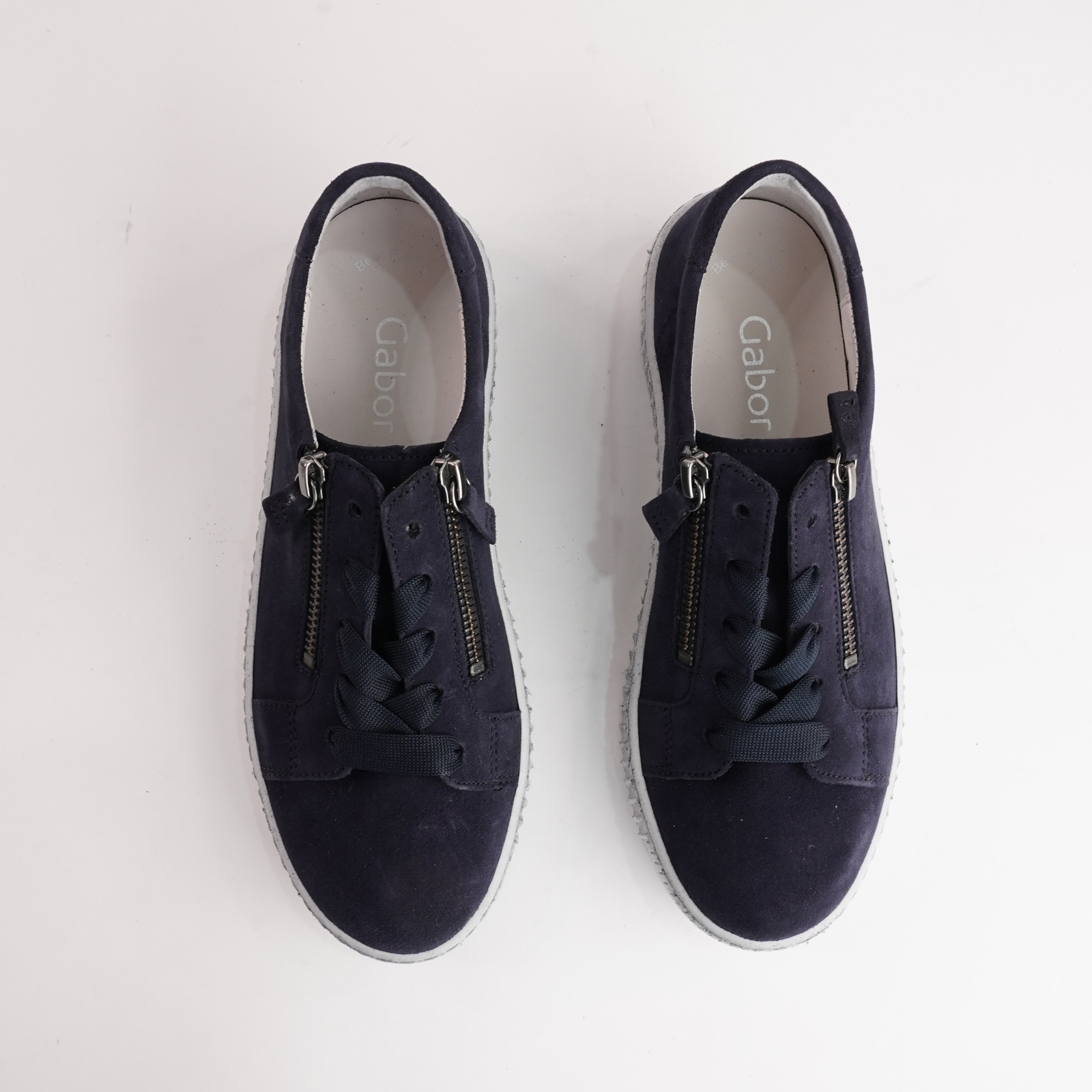Amelia Atlantik Suede Leather Sneakers