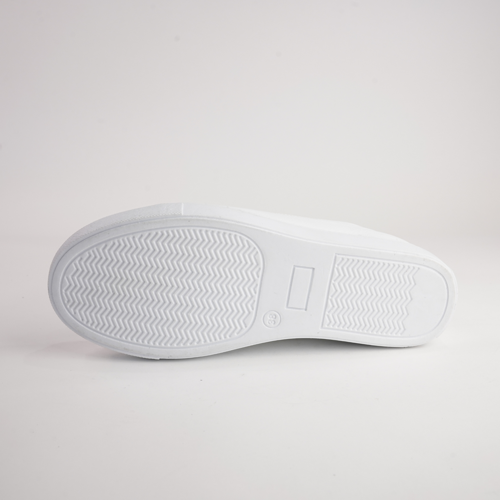 Eg520 White Leather Sneakers