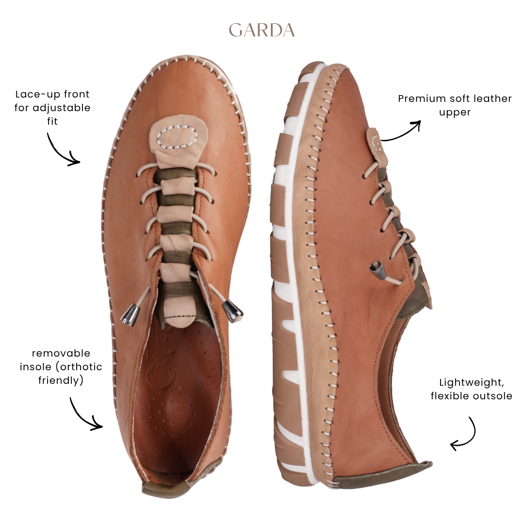 Chino Tan Leather Sneakers