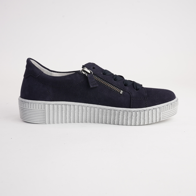 Amelia Atlantik Suede Leather Sneakers