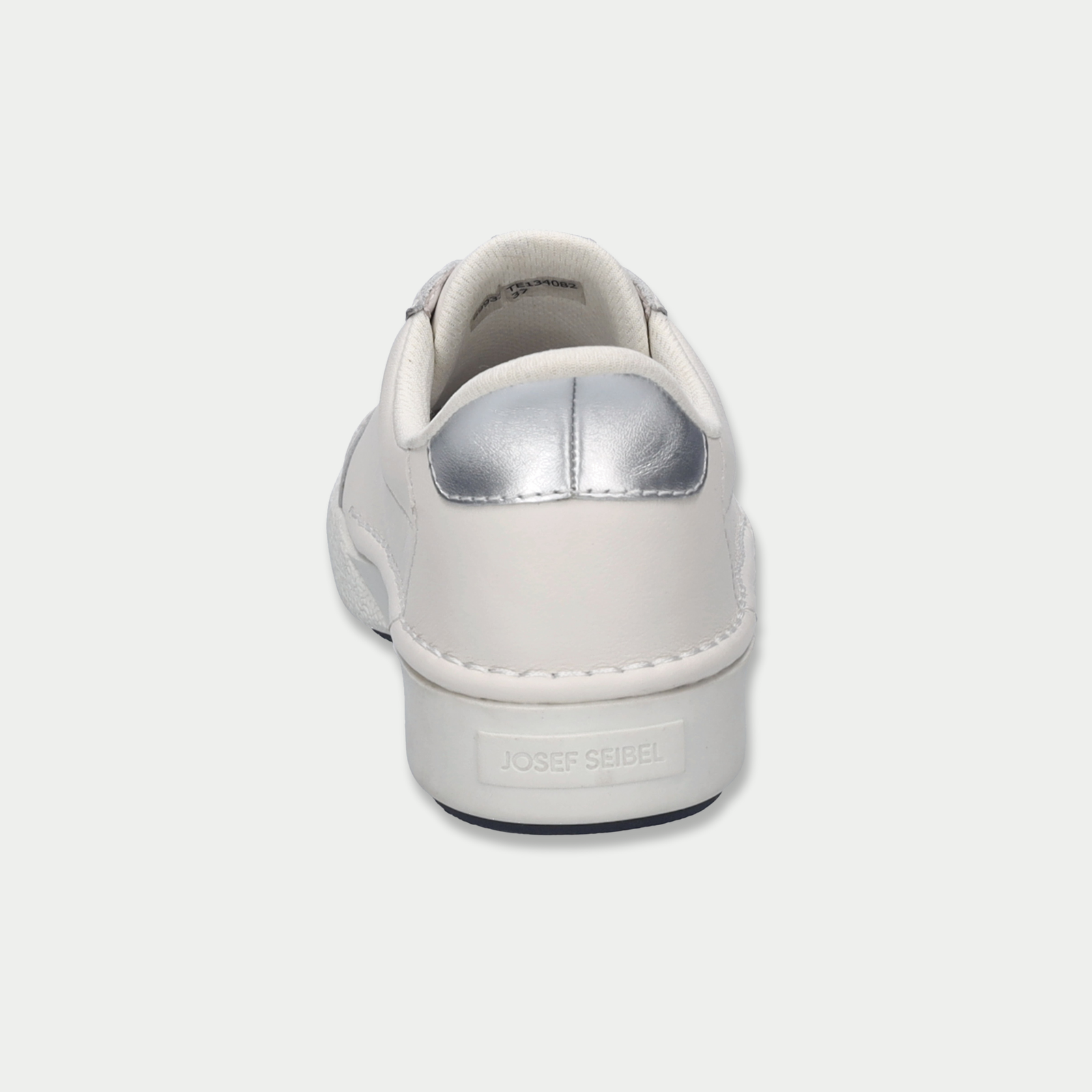 Claire 33 Weiss Leather Sneakers