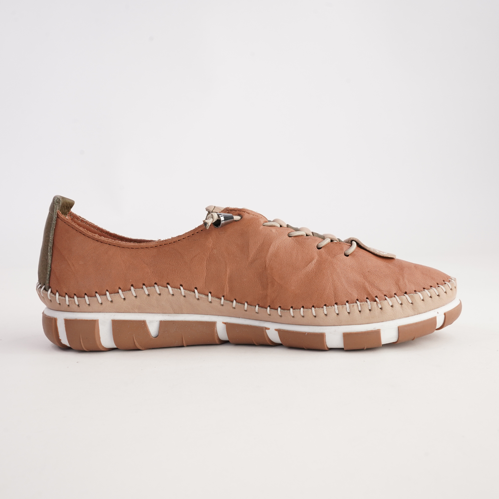 Chino Tan Leather Sneakers