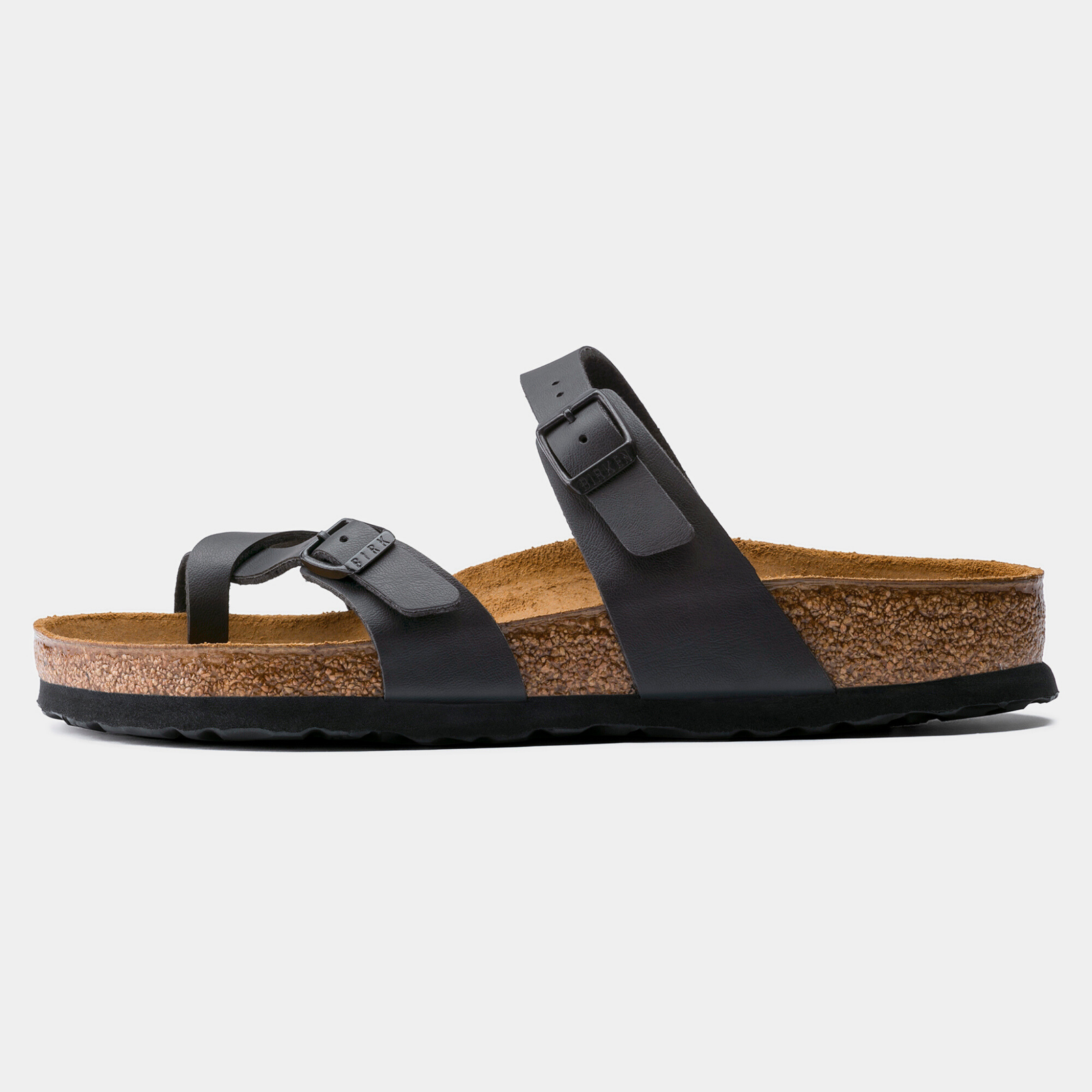 Mayari Birko-flor Black Sandals