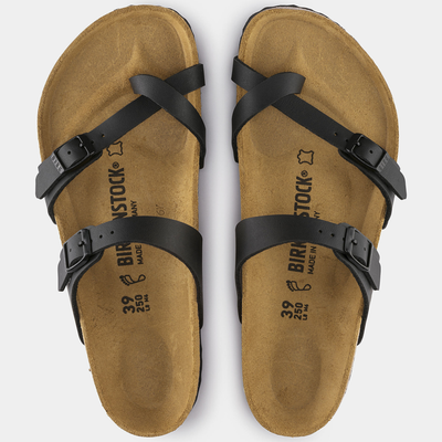 Mayari Birko-flor Black Sandals