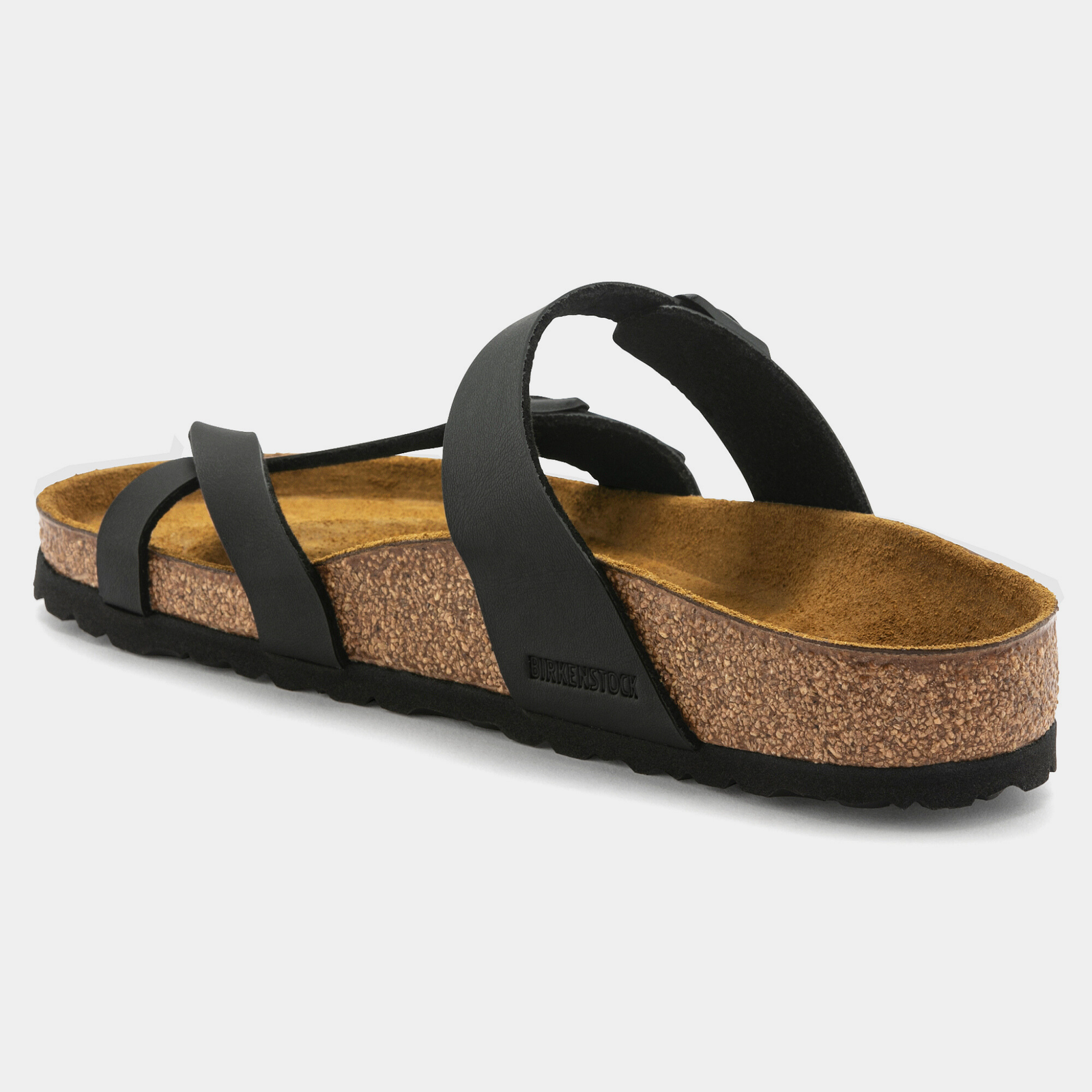 Mayari Birko-flor Black Sandals