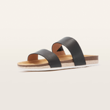 Maria Iii Black Leather Sandals
