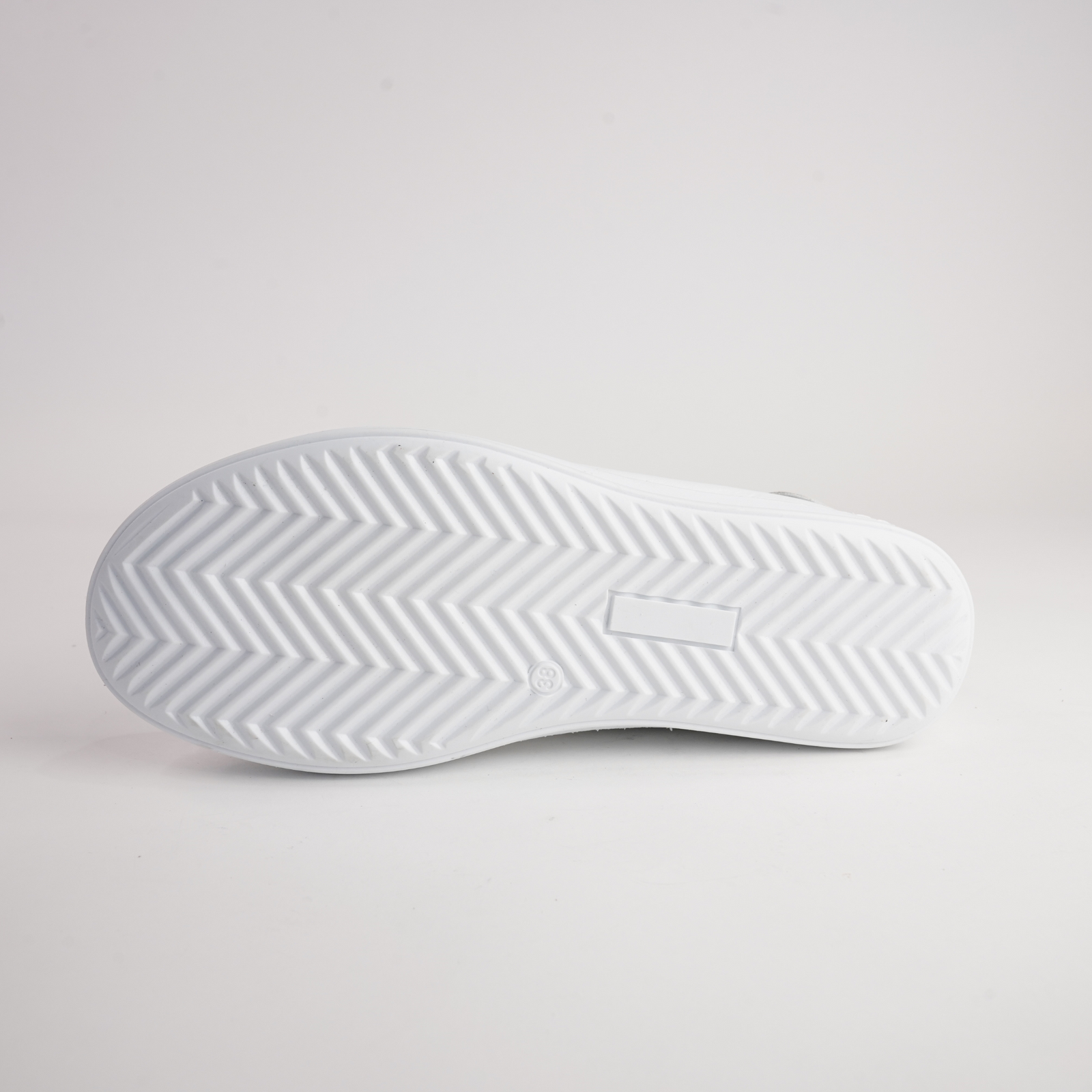 Eg18 White Leather Sneakers