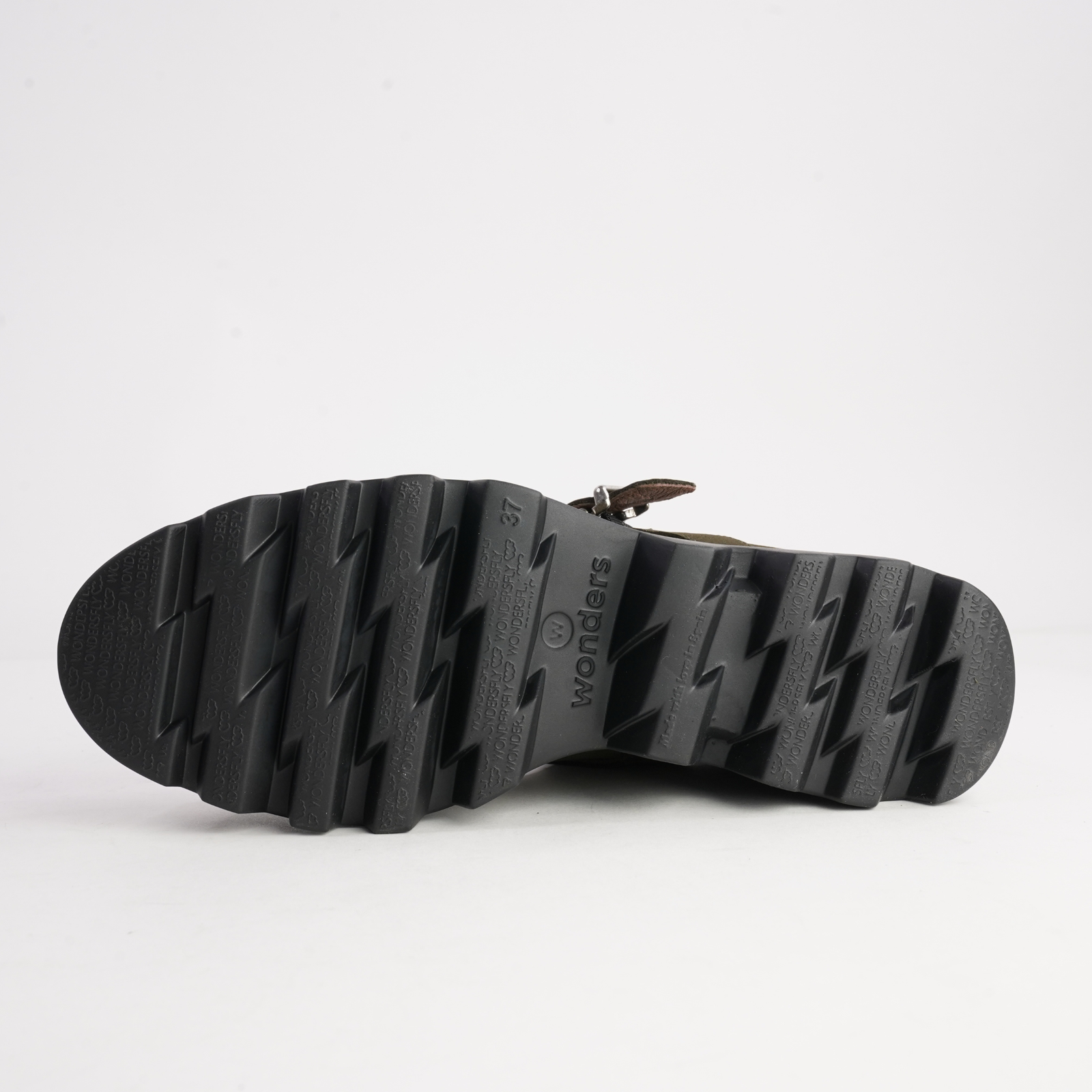 Celine Olive Nubuck Leather Heels