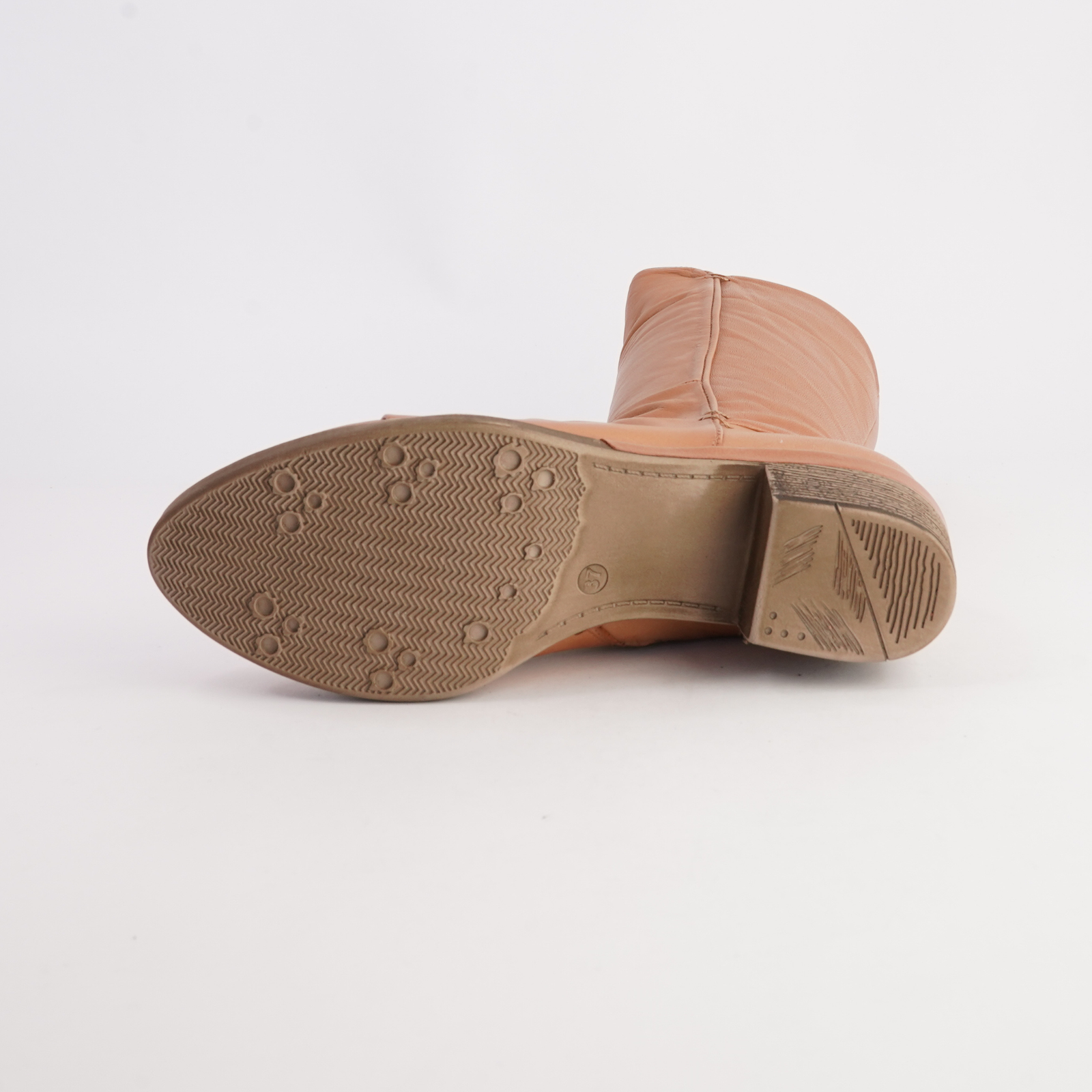 Bristol Tan Leather Calf Boots