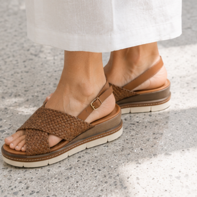 D2L59 Muscat Wedge Sandals